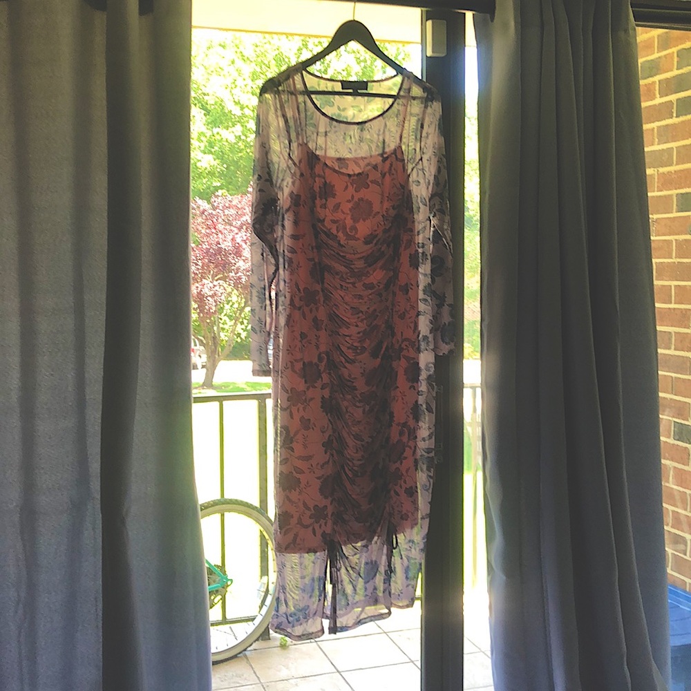 ELOQUII Mesh Dress